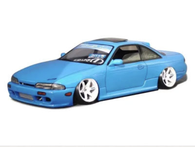 リーフニスモ 1/10 ドリラジボディ RC ドリフトボディ 1/10 LBWK 日産 S15 クリアレキサンカー